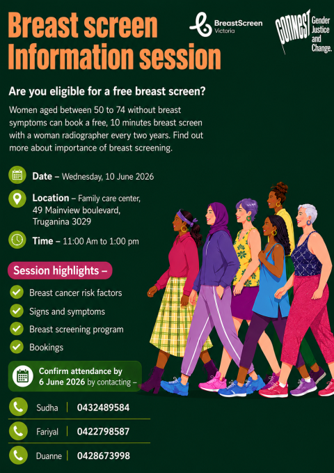 Breast Screening Information Session