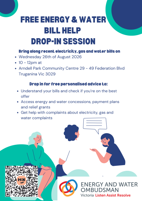 Free Energy & Water Bill Help - Drop-in Session