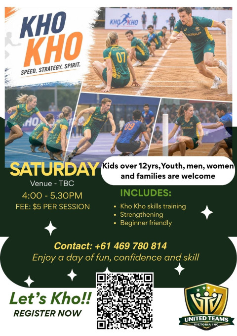 Intro and training - KHO KHO - a sport of chase and tag 