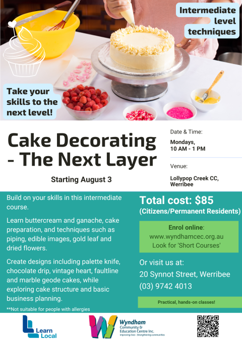 Cake Decorating - The Next Layer Course