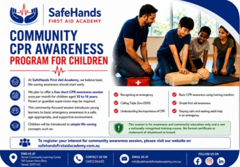 Community CPR Awareness Program for Children