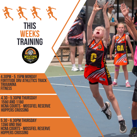 Western Horizon Netball Training Nights