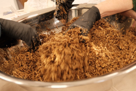 Tapestry of Culture – Regenerative Materials Workshop: Mycelium & Hemp Coasters