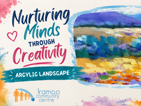 Nurturing Minds Through Creativity -  Abstract Landscape