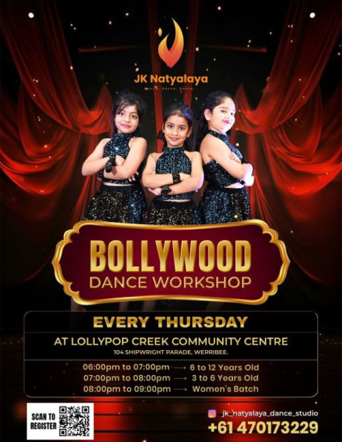 Bollywood Dance Classes with JK Natyalaya