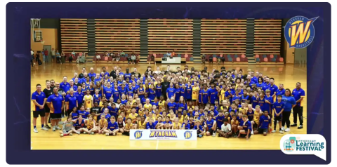 group photo of Wyndham basketball association