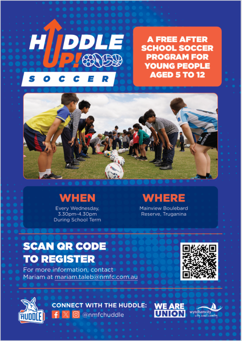 Kids playing Soccer