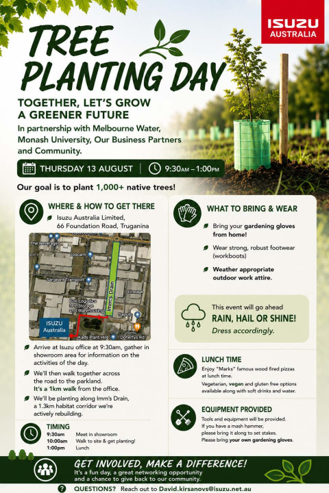 Tree Planting Day in Truganina