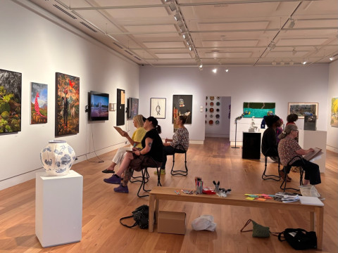 Analog Art Club at Wyndham Art Gallery