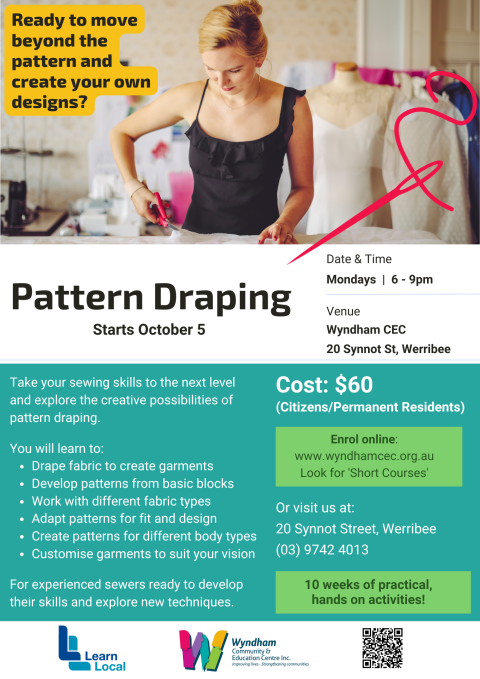 Pattern Draping Course