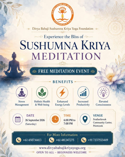 Sushumna Kriya Meditation