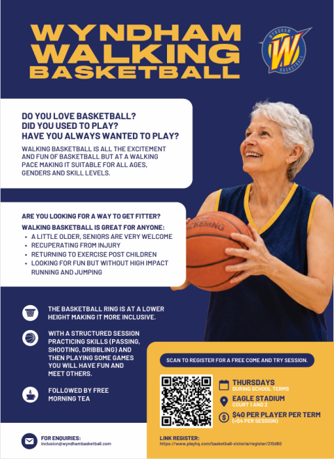 Wyndham Walking Basketball Flyer