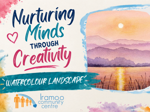 Nurturing Minds Through Creativity - Watercolour Landscape