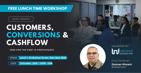 Sales Growth Workshop: Customers, Conversions & Cashflow