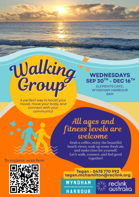 Walking group flyer