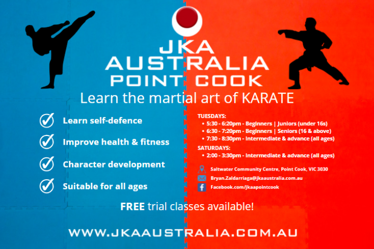 Weekly Karate Classes with JKA Australia Point Cook Branch