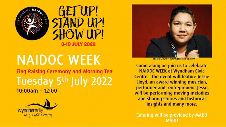 NAIDOC Week - Flag Raising Ceremony with Jesse Lloyd