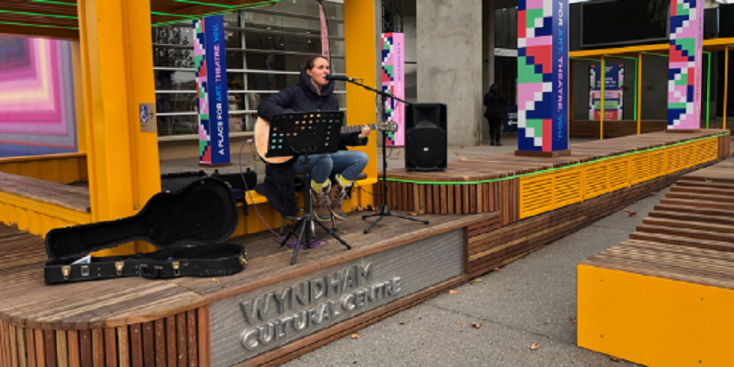Winter Busking Sessions at the Wyndham Cultural Centre