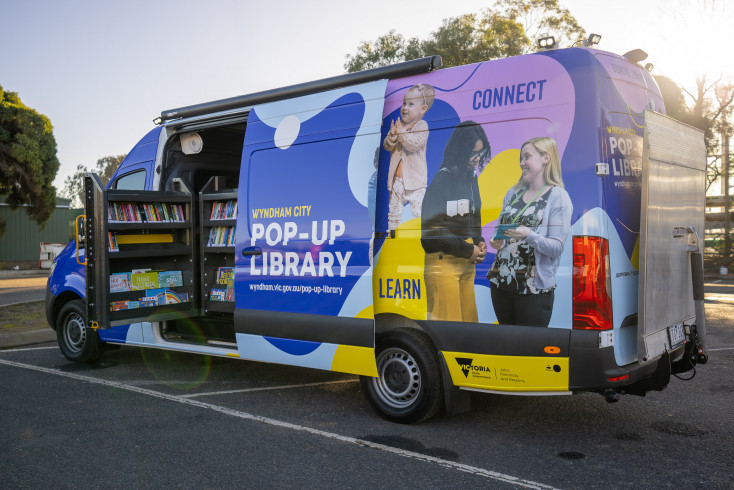 Raffinere Arashigaoka Ubevæbnet Pop up Library at Dianella Community Centre | Wyndham City