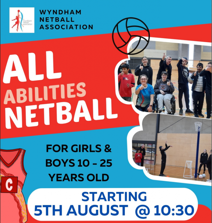 All Abilities Netball (for people with a disability) | Wyndham City