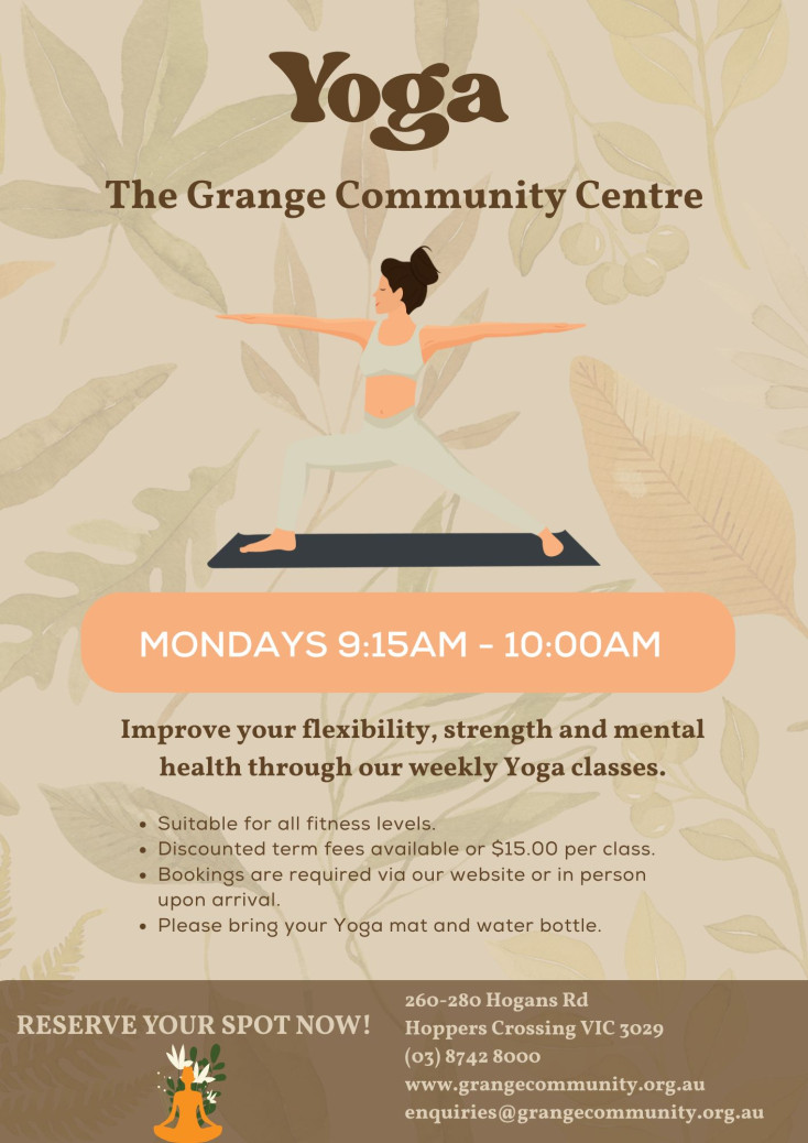 Yoga at The Grange Community Centre