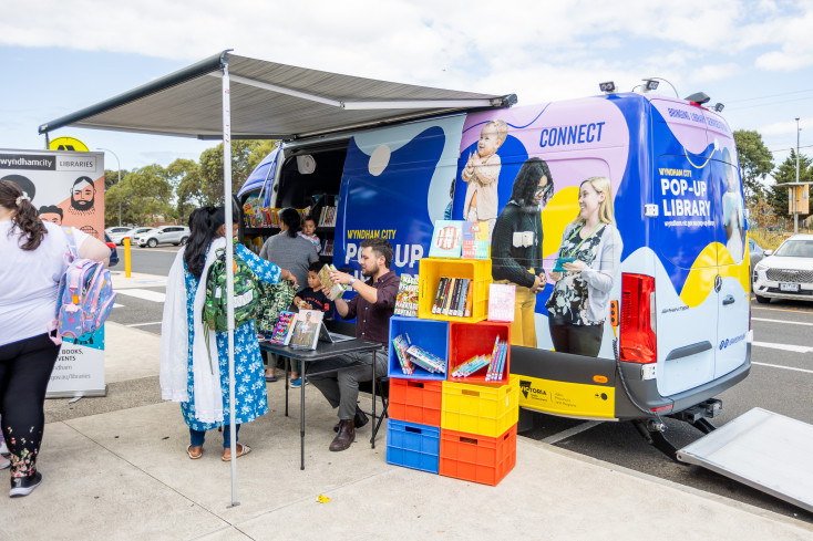 Pop-Up Borrowing Image