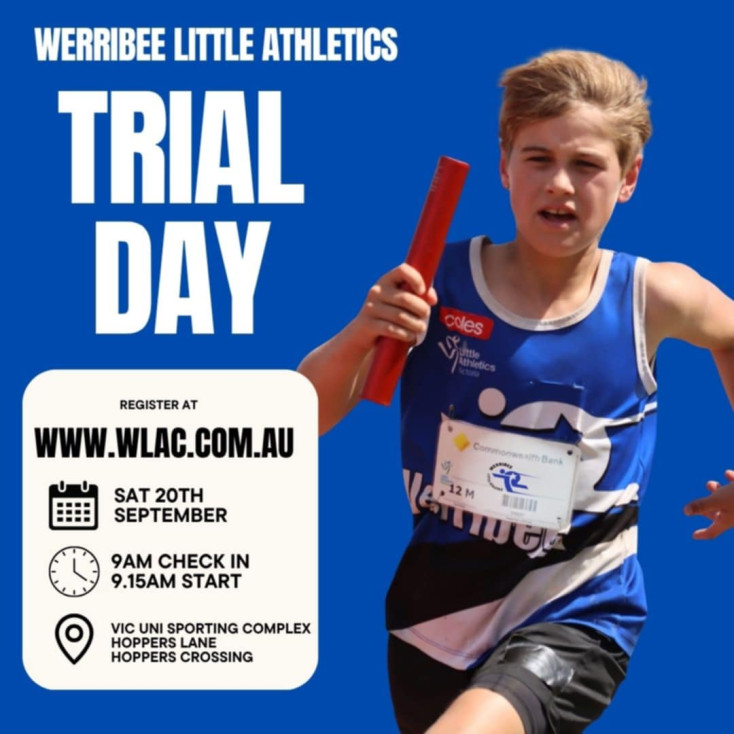 A boy wearing a blue top and carrying a baton is running towards the camera