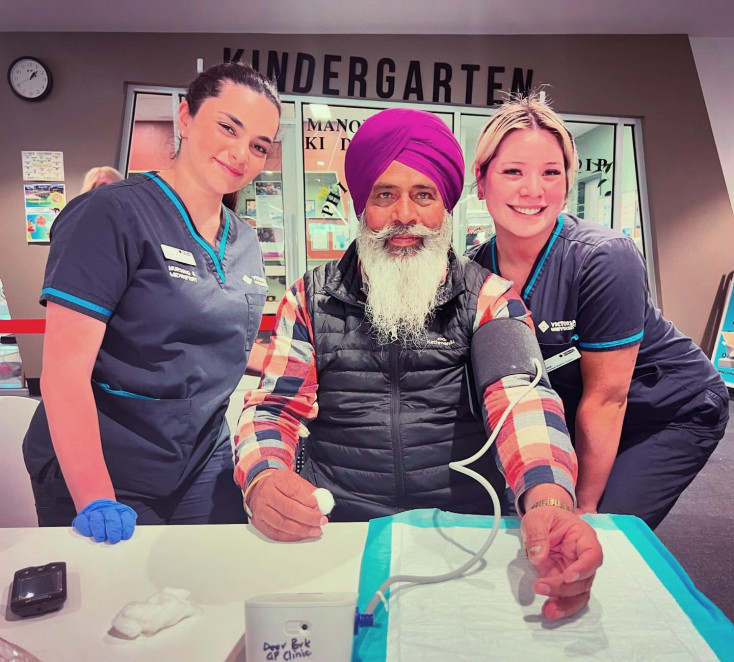 Health Checks with IPC Health at Manor Lakes Community Learning Centre - Seniors Festival 
