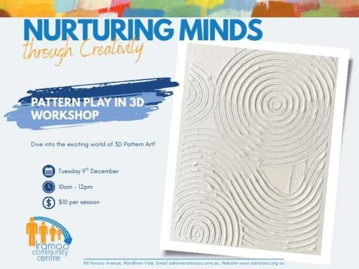 Join Sam and dive into the exciting world of 3D pattern art!