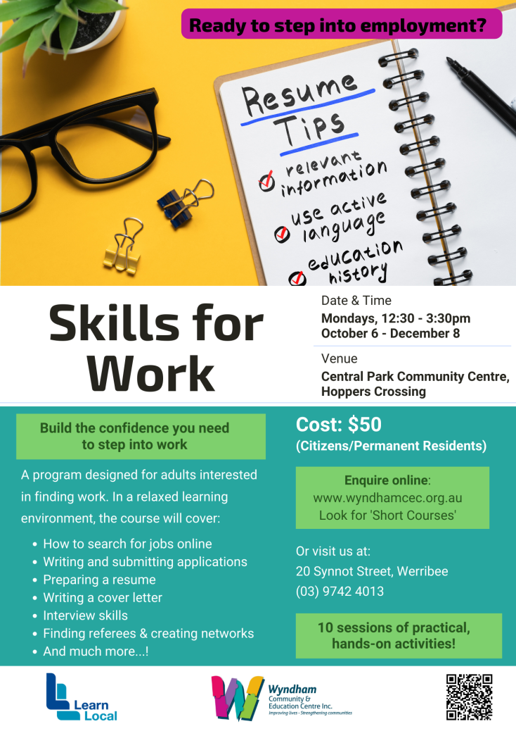 Skills for Work Course