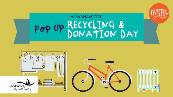 pop up recycling donation day 