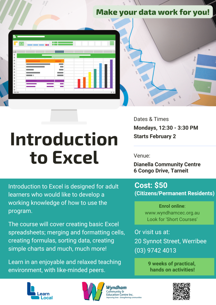 Introduction to Excel Course