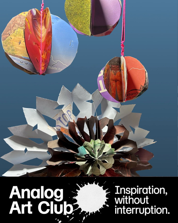 Analog Art Club at Wyndham Art Gallery
