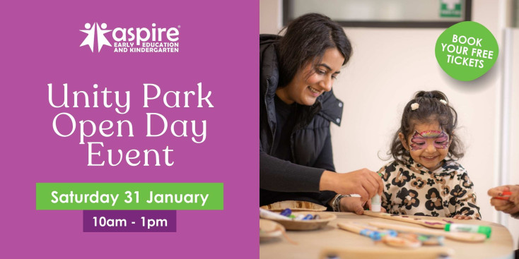 Aspire Unity Park Community Open Day!