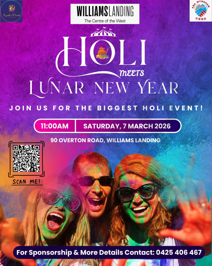 Holi Meets Lunar New Year