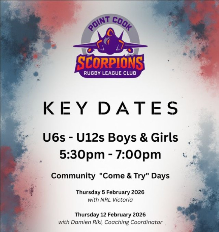 flyer with words key dates