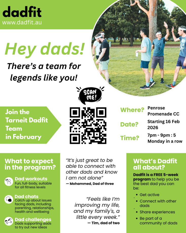 Dadfit - Free Fitness and Health Program for Local Dads