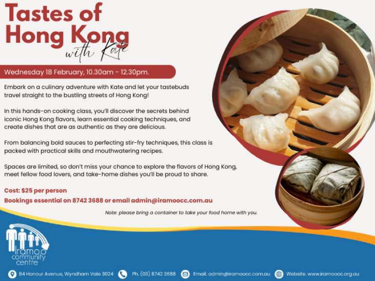 Cooking with Kate - Tastes of Hong Kong!