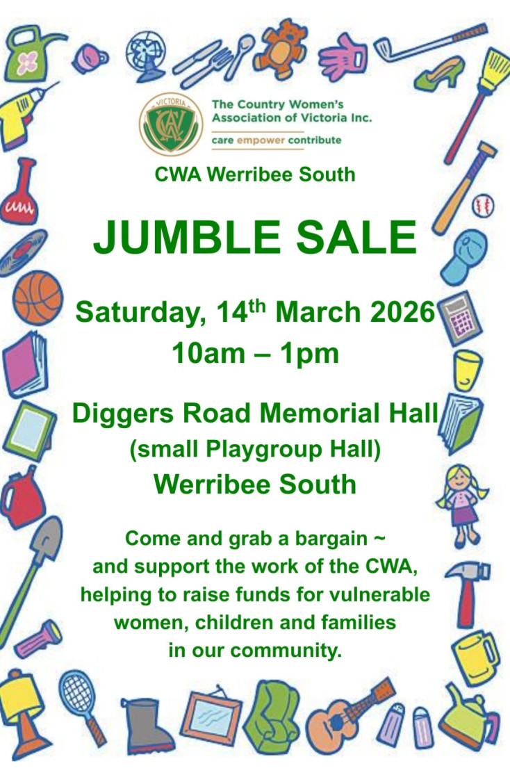 CWA Jumble Sale