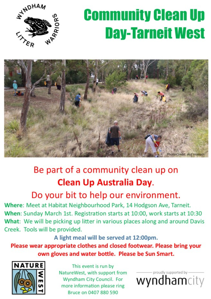 Community Clean Up Day - Tarneit West