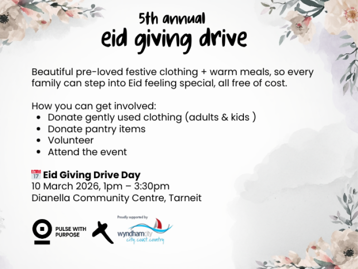 Pulse with Purpose Eid Giving Drive 2026