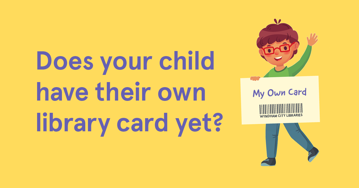 Does your child have their own library card?