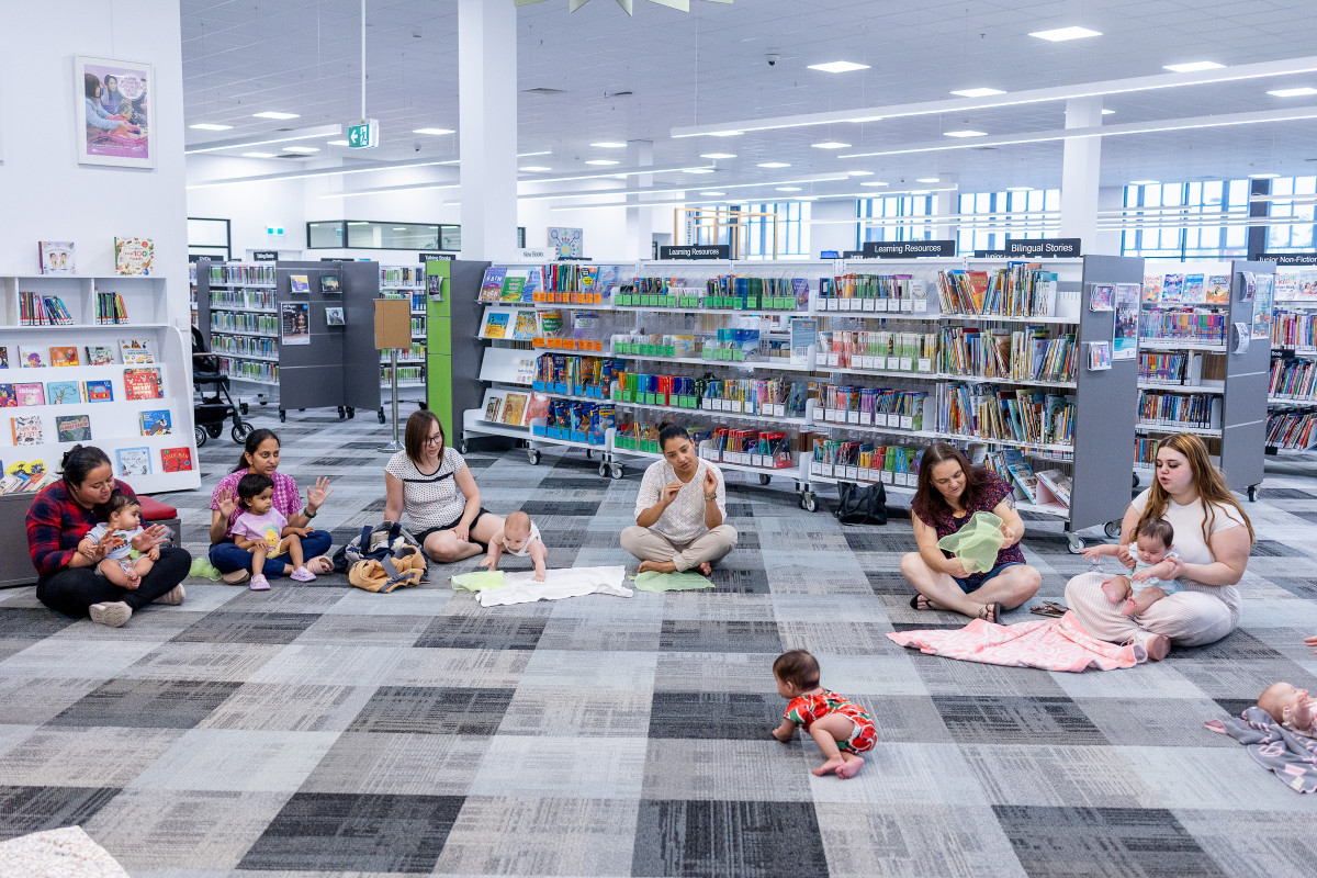 Baby Time at Hoppers Crossing Library