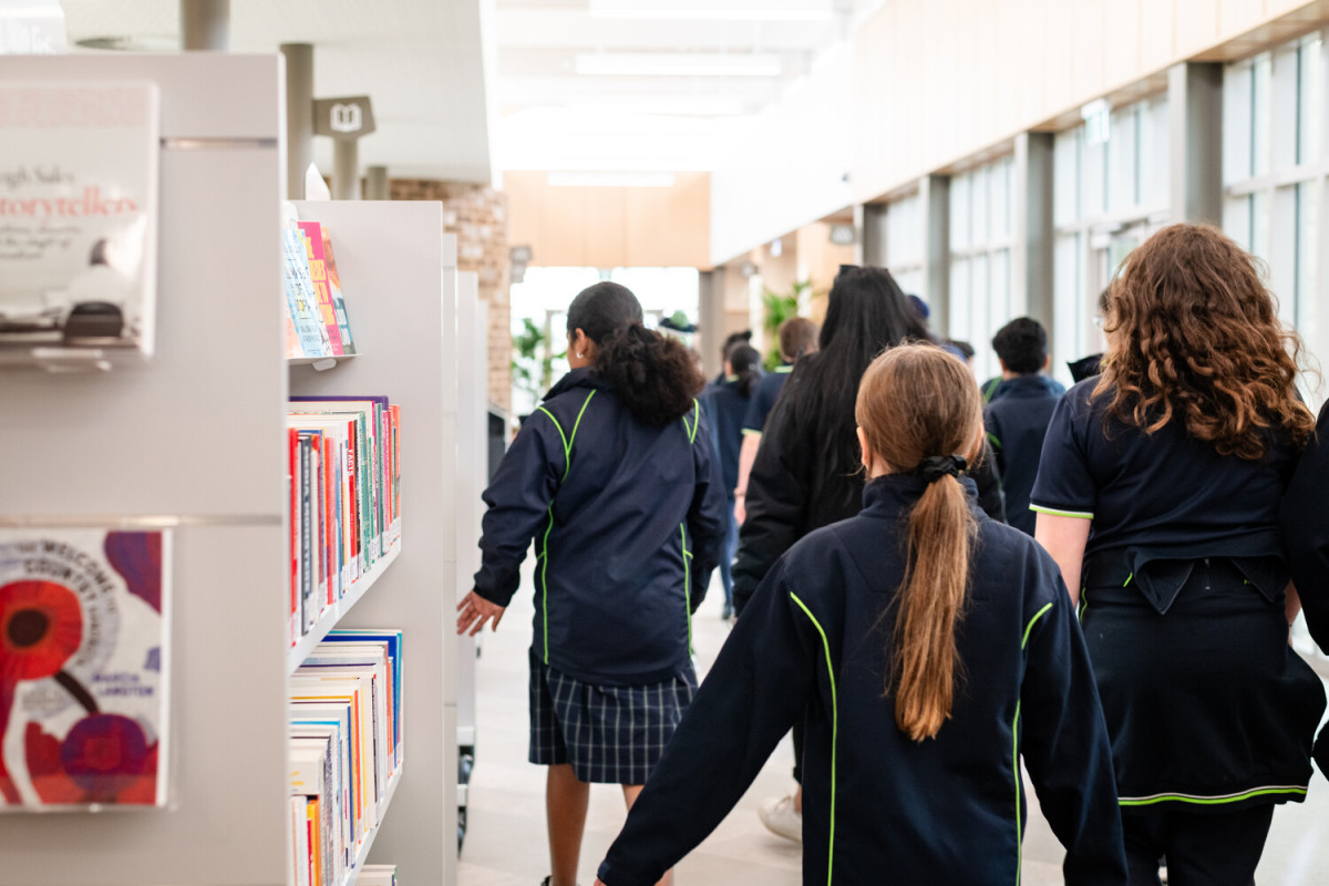 Students in Truganina Community Centre
