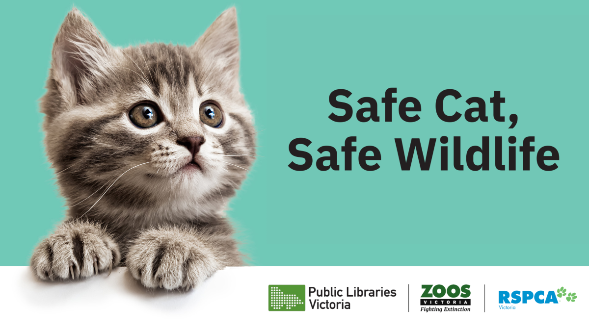 sponsored by Public Libraries Victoria, Zoos Victoria and RSPCA Victoria