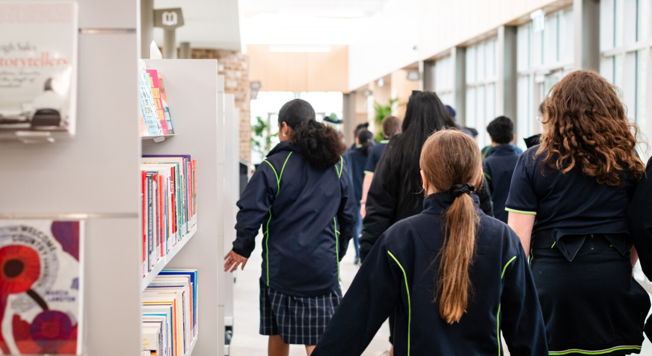 Students in Truganina Community Centre