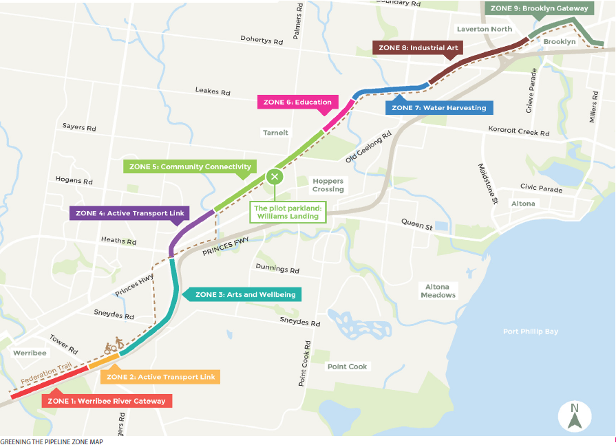 Greening the Pipeline - Zone Map