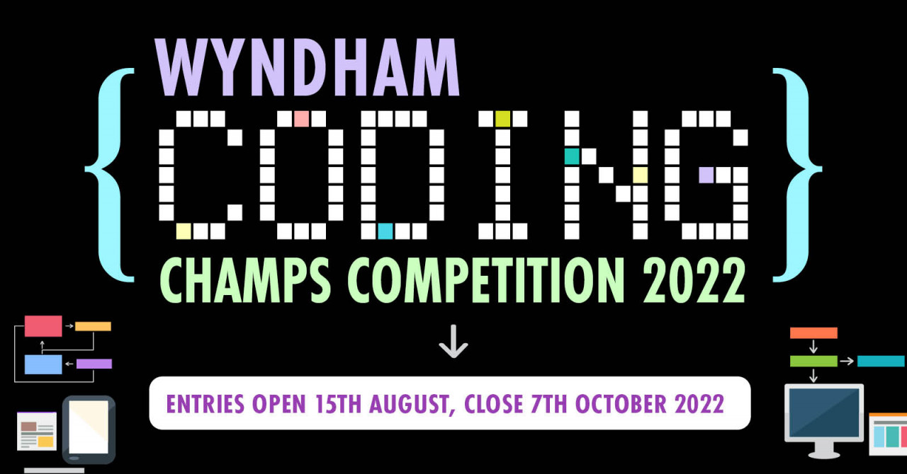 Coding Champs Competition 2022: open 15 august close 7 october