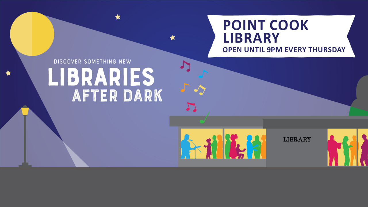 Libraries after dark open till 9pm every Thursday