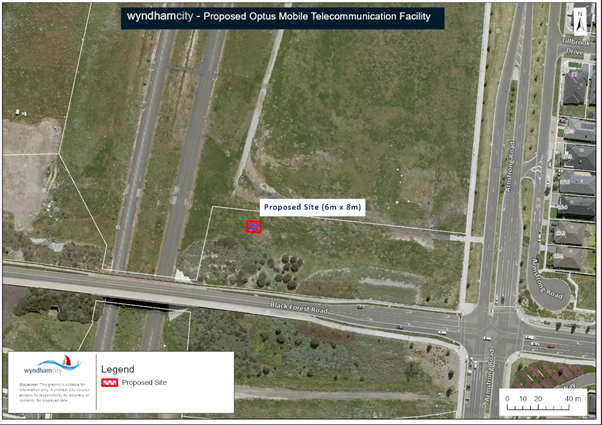 Notice of Intention to Lease: part Road Reserve 4 on PS824058 located on the corner of Blackforest Road, Mambourin and Armstrong Road, Mambourin 